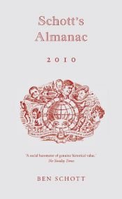 book cover of Schott s Almanac 2010 by Ben Schott