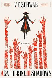 book cover of A Gathering of Shadows by Victoria Schwab