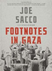 book cover of Footnotes in Gaza by ジョー・サッコ