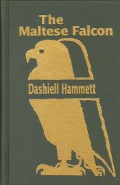book cover of O Falcão Maltês by Dashiell Hammett