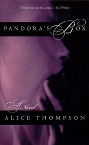 book cover of Pandora's Box by Alice Thompson