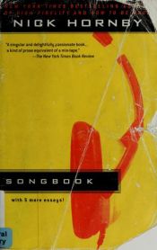 book cover of Songbook by Nick Hornby