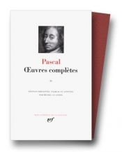 book cover of Pascal : Oeuvres complètes, tome 2 by 블레즈 파스칼