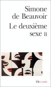 book cover of Le Deuxieme Sexe Vol. 2: L'Experience Vecue by Simone de Beauvoir