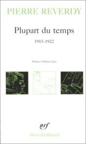 book cover of Plupart Du Temps by Pierre Reverdy