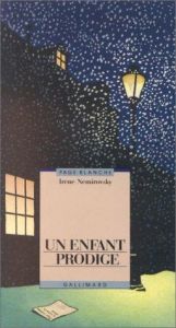book cover of Un enfant prodige by Irène Némirovsky