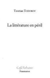 book cover of La litterature en peril by Tzvetan Todorov