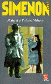book cover of Maigret and the Nahour Case (Maigret Series of Mysteries) by Georges Simenon