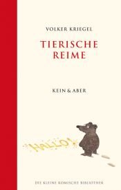 book cover of Tierische Reime: Die kleine komische Bibliothek 04 by Volker Kriegel