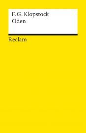 book cover of Oden by Friedrich Gottlieb Klopstock