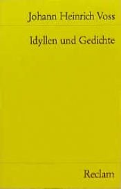 book cover of Idyllen und Gedichte by Johann Heinrich Voss