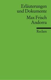 book cover of Andorra Erlauterungen by Max Frisch