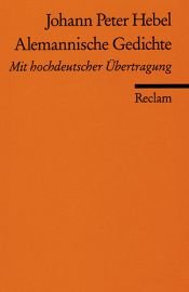 book cover of Alemannische Gedichte by Johann Peter Hebel
