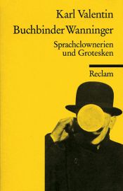 book cover of Buchbinder Wanninger by Karl Valentin