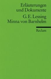 book cover of Minna von Barnhelm. Erläuterungen und Dokumente by Gotthold Ephraim Lessing