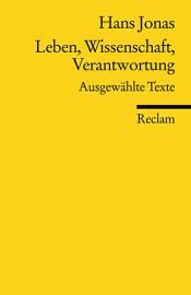 book cover of Leben, Wissenschaft, Verantwortung by Hans Jonas
