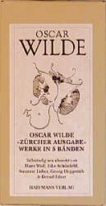 book cover of Werke in 5 Bänden. ' Zürcher Ausgabe' by Oscar Wilde