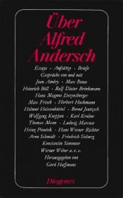 book cover of Über Alfred Andersch by Alfred Andersch