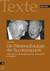 book cover of Die Wiederaufbaulüge der Bundesrepublik by Jörg Roesler