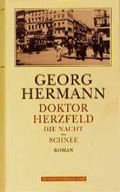 book cover of Doktor Herzfeld. Die Nacht. Schnee. (Bd. 5) by Georg Hermann
