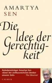 book cover of Die Idee der Gerechtigkeit by Amartya Sen