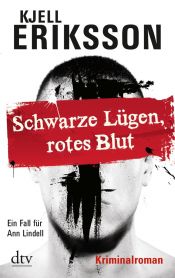 book cover of Zwarte leugens, rood bloed by Kjell Eriksson