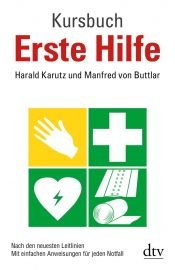 book cover of Kursbuch Erste Hilfe by Manfred von Buttlar