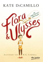 book cover of Flora & Ulysses by Kate DiCamillo