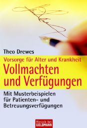 book cover of Vollmachten und Verfügungen by Theo Drewes
