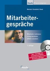 book cover of Mitarbeitergespräche : Mitarbeiter motivieren, richtig beurteilen und effektiv einsetzen ; [neu: CD-ROM mit Gesprächsl by Wolfgang Mentzel