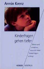book cover of Kinderfragen gehen tiefer by Armin Krenz