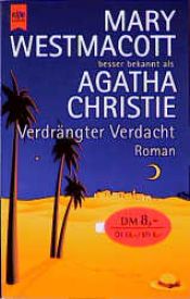 book cover of Verdrängter Verdacht by Agatha Christie