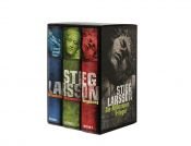 book cover of Die Millennium Trilogie by Stieg Larsson