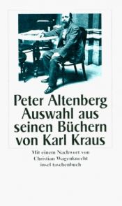 book cover of Auswahl aus seinen Büchern by Peter Altenberg
