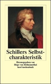 book cover of Schillers Selbstcharakteristik by Friedrich Schiller