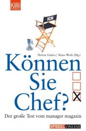 book cover of Endres, H: Können Sie Chef?: Der große Test vom manager magazin by Klaus Werle