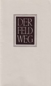 book cover of De landweg by Martin Heidegger