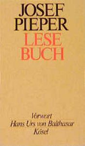book cover of Lesebuch by Josef Pieper