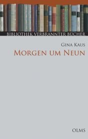 book cover of Morgen um Neun by Gina Kaus