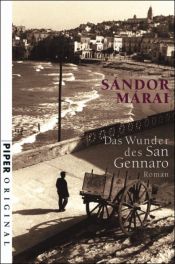 book cover of Il sangue di San Gennaro by Sándor Márai