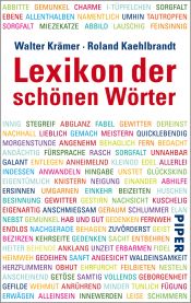 book cover of Lexikon der schönen Wörter by Roland Kaehlbrandt