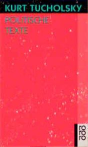 book cover of Politische Texte by Kurt Tucholsky