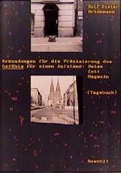 book cover of Erkundungen für die Präzisierung des Gefühls für einen Aufstand. Träume, Aufstände by Rolf Dieter Brinkmann