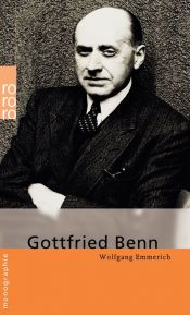 book cover of Gottfried Benn by Wolfgang Emmerich