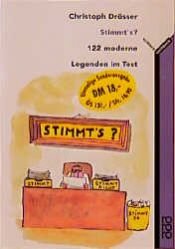book cover of Stimmts? Sonderausgabe. 122 moderne Legenden im Test. by Christoph Drösser