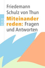 book cover of Miteinander reden : Fragen und Antworten by Friedemann Schulz von Thun