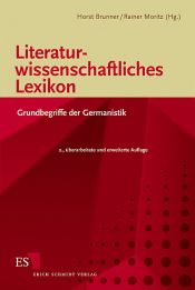 book cover of Literaturwissenschaftliches Lexikon. Grundbegriffe der Germanistik by Horst Brunner