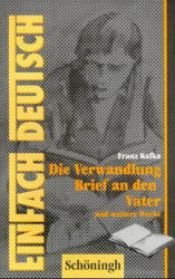 book cover of EinFach Deutsch, Die Verwandlung by Franz Kafka