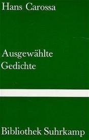 book cover of Ausgewählte Gedichte by Hans Carossa
