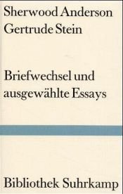 book cover of Briefwechsel und ausgewählte Essays by Sherwood Anderson